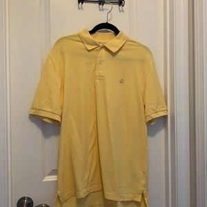 Brooks brothers yellow polo shirt like new size M